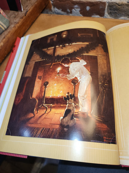 Norman Rockwell's Christmas Book Revised and Updated Edition 8 Frameable Prints bk010