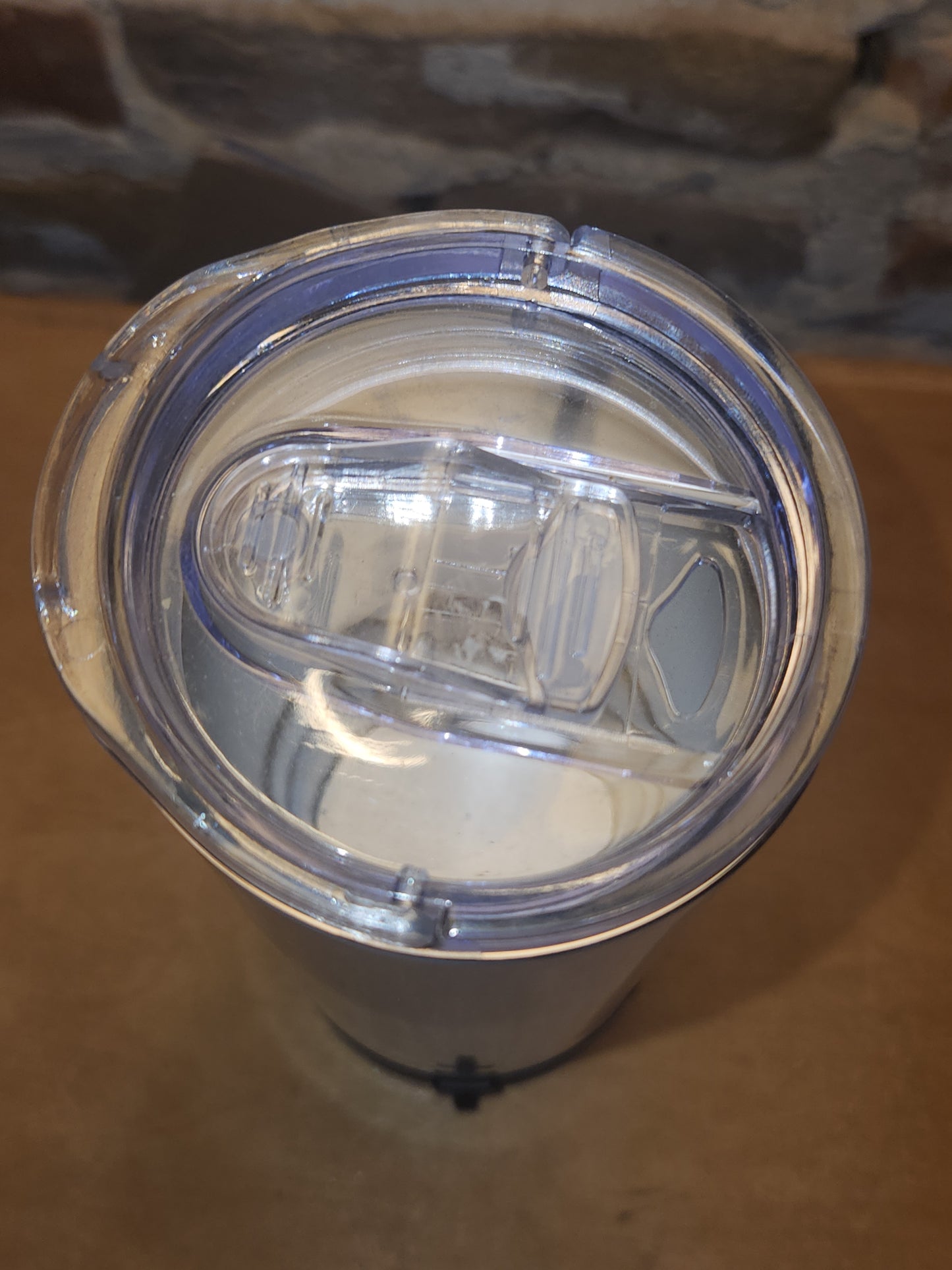Custom Order 17 Oz Insulated Stainless Steel Tumbler with Can Cooler Top and Tumbler Lid with Black, Rechargeable Removeable Bluetooth Speaker