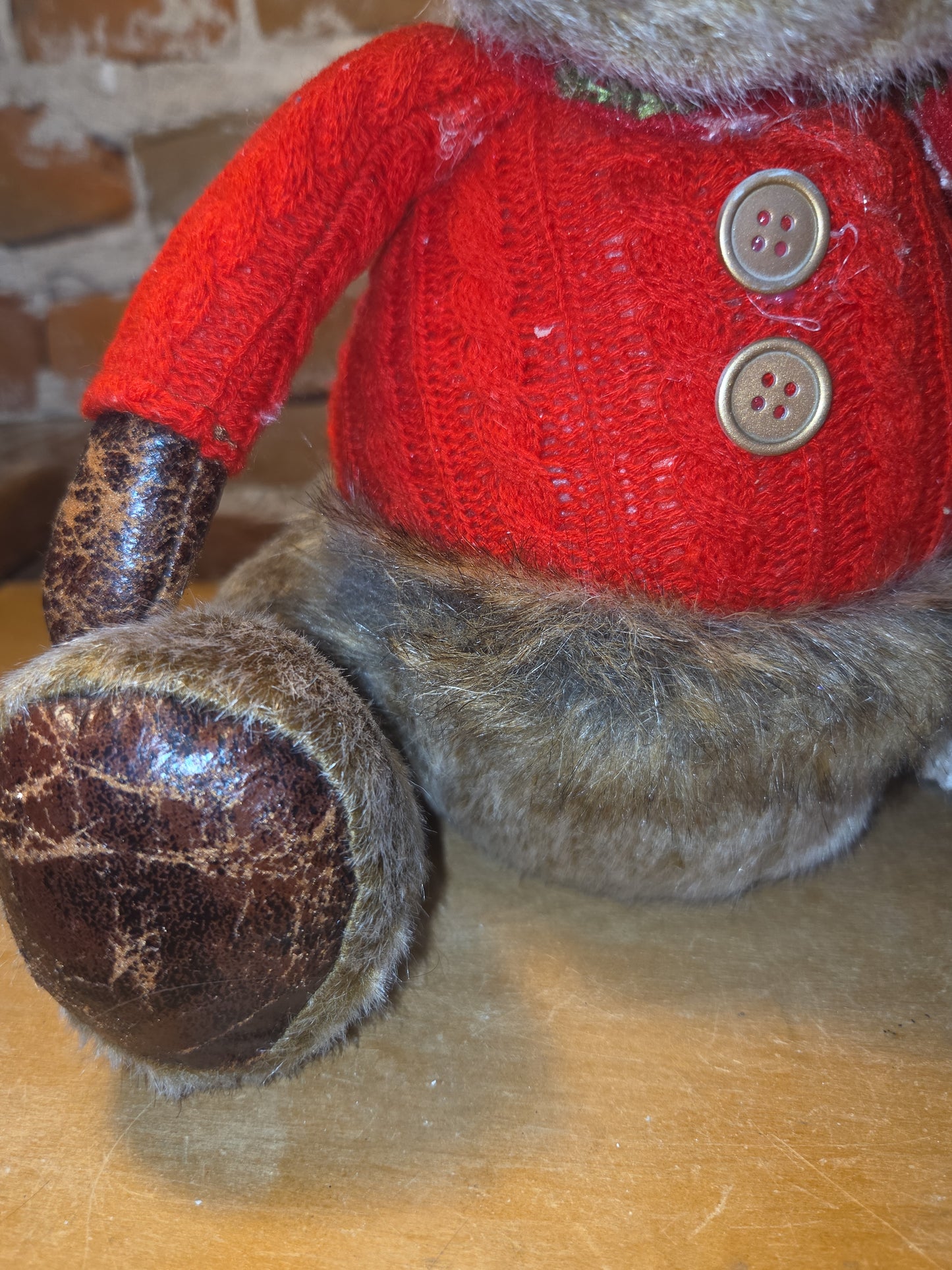 Buffalo Plaid Plush Weighted Bottom Moose Set Boy and Girl Hannah's Handiworks