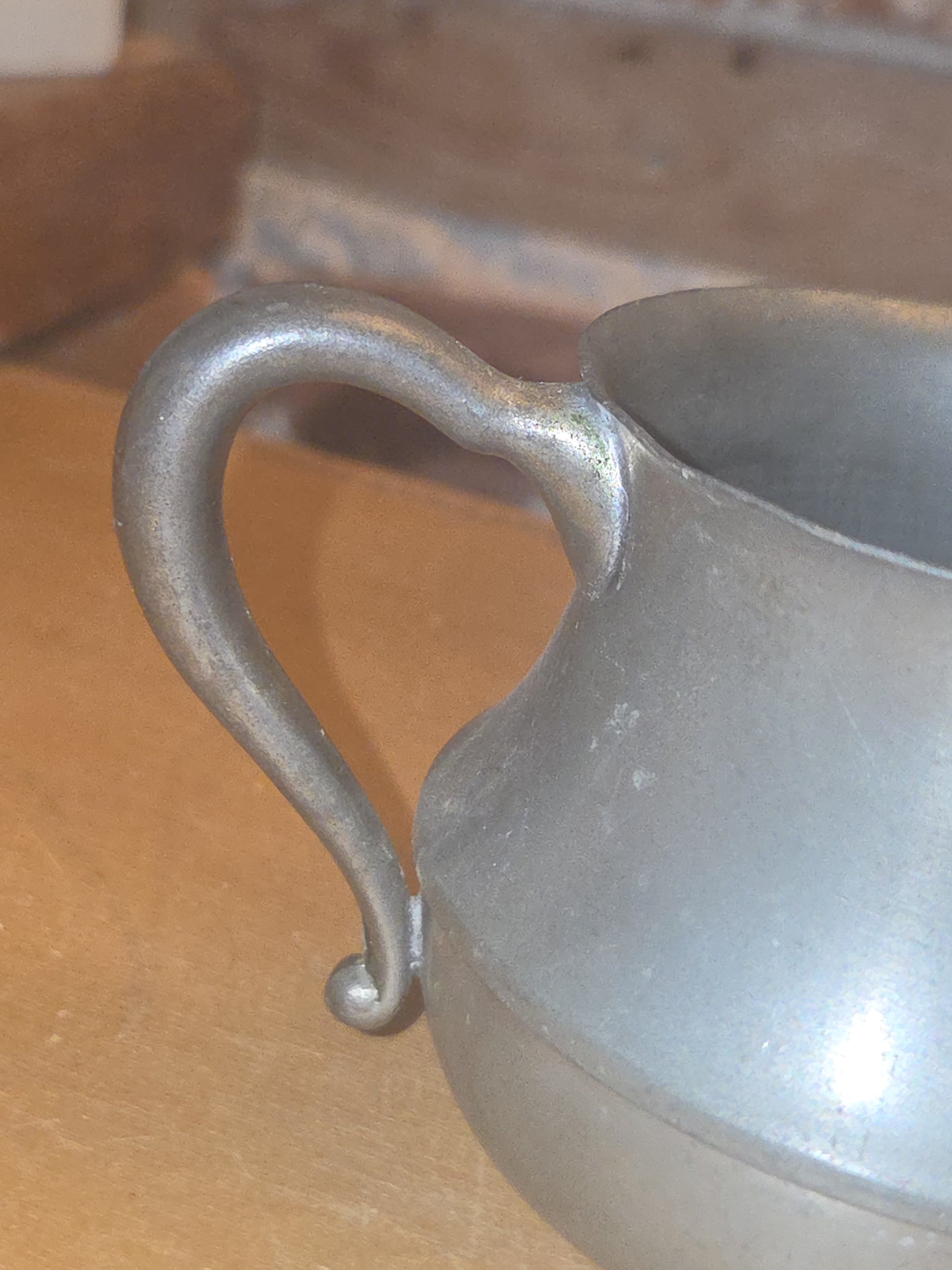 Vintage Pewter Sugar Bowl Ray Silver Co AS IS pt4