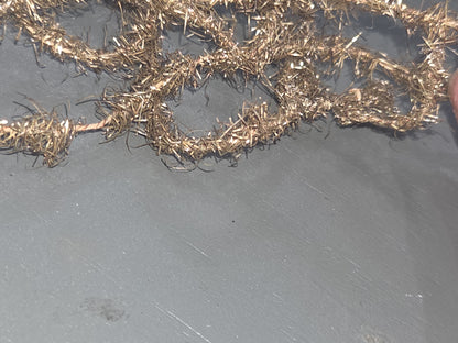 Antique Wire Tinsel Garland AS IS hg6