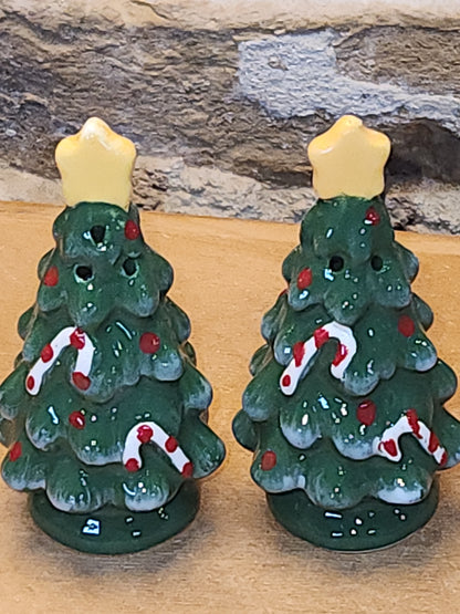 Salt and Pepper Shakers Christmas Trees Sp20