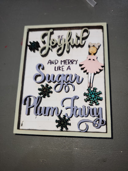 Tier Tray Decorations Nutcracker Christmas ttn6