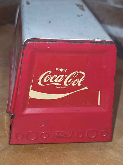 Vintage Buddy L Coca Cola Pressed Steel 9" Delivery Truck 1970s cciy