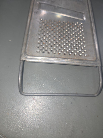 Vintage Grater BROMCO All in One Grater Slicer 14 1/2" Unique Handle Grater Only kit771