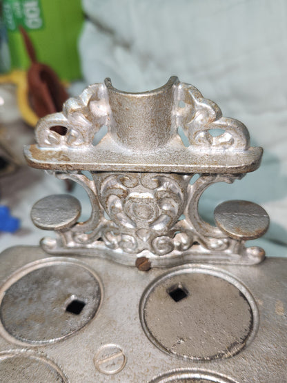 Antique Eagle Cast Iron Wood Burning Stove Salesmans Sample ci76
