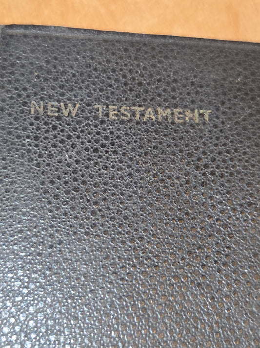 Vintage New Testament Pocket Size Collins Clear-Type Press Dated 1939 nt5