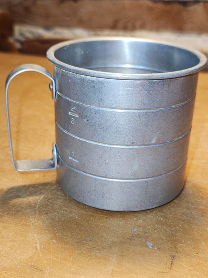 Vintage Aluminum Cup ac41