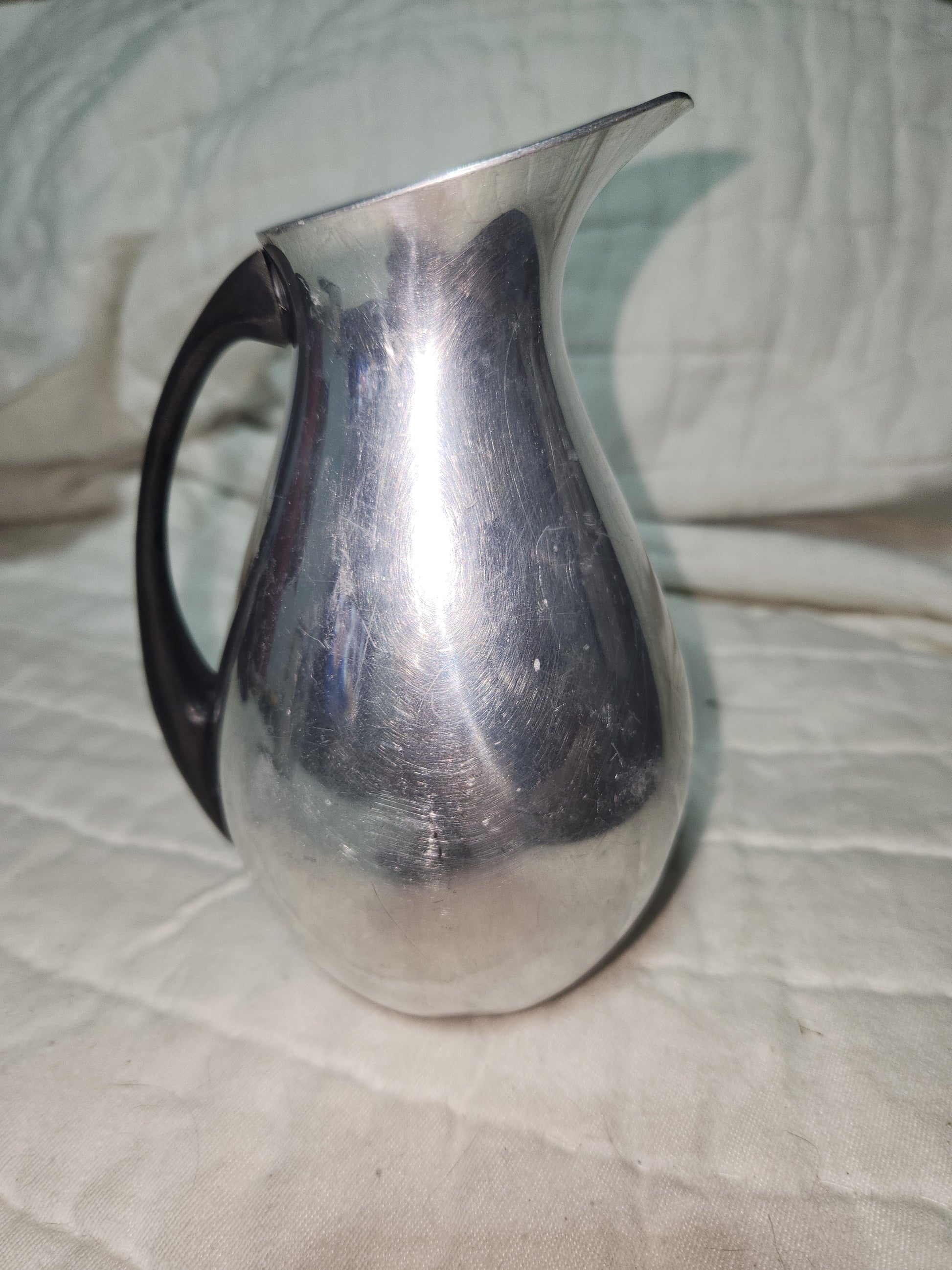 Vintage Aluminum Pitcher Italian Puralum MCM mid century modern al791