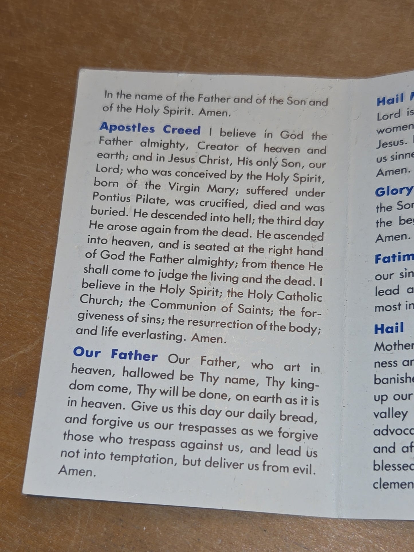 Vintage Rosary Ring and How to Pray the Rosary Booklet Knights of Columbus