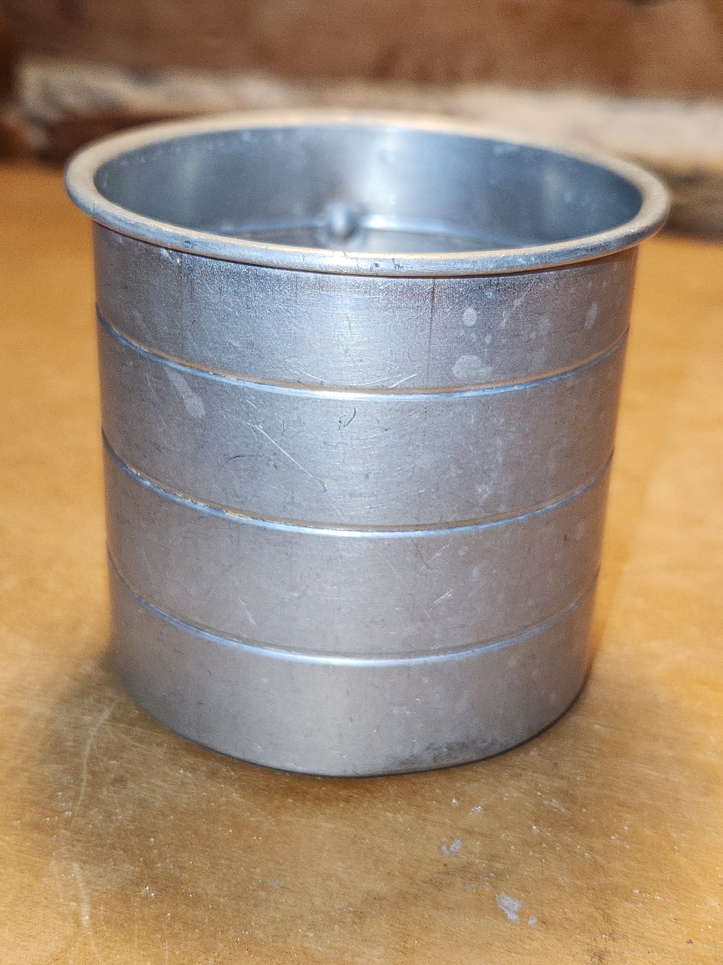 Vintage Aluminum Cup ac41