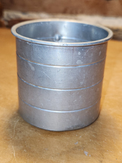 Vintage Aluminum Cup ac41
