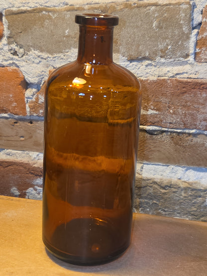 Vintage Medicine Bottles Owens-Illinois Glass Company Amber Glass vmb08