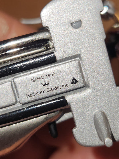 Vintage Hallmark Keepsake Ornament Harley-Davison Motorcycke Heritage Springer in Box #1 Motorcycle Milestones Series 1999 ho70