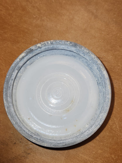 Vintage Ball Perfect Mason Glass Pint Jar #1 Aqua Blue Zinc Ball Lid bl1