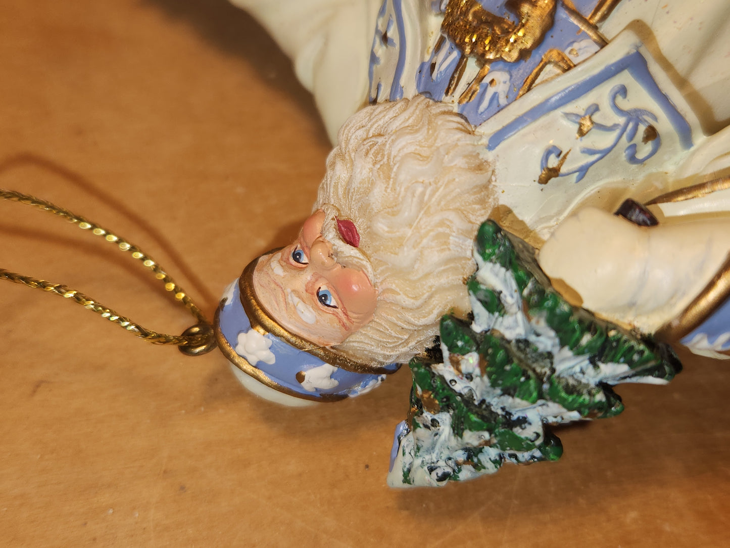 Vintage Thomas Kinkade Ashton Drake Ornament Frosty of Christmas Day Santa 2004