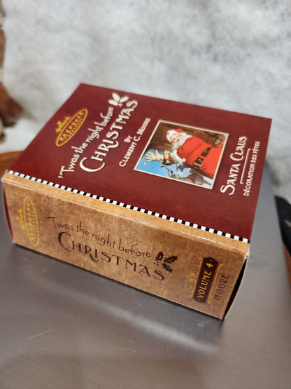 Vintage Hallmark Keepsake Ornament Twas the Night Before Christmas Clement C. Moore 2001 ho801