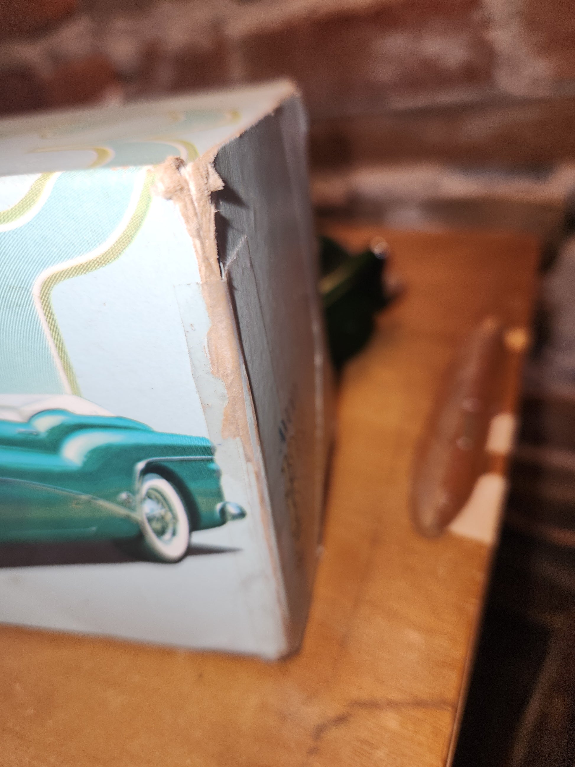 Vintage Avon 1953 Buick Skylark Clint After Shave With Unused Stickers and Original Box CLEARANCE av489