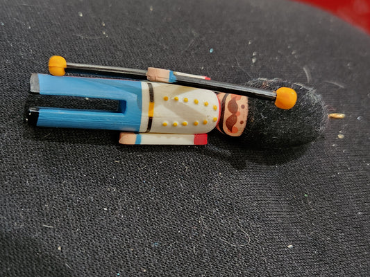 Hallmark Keepsake Ornament 1982 miniature Clothespin Soldier England Queen's Royal Guard ornament 1st in Series hos1