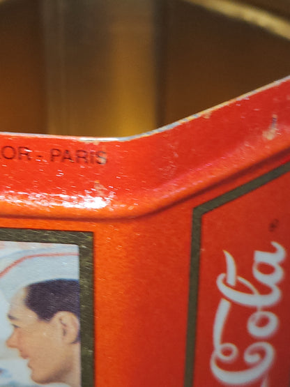 Vintage Tin Coca Cola Red Tin Maltshop Coke cct53