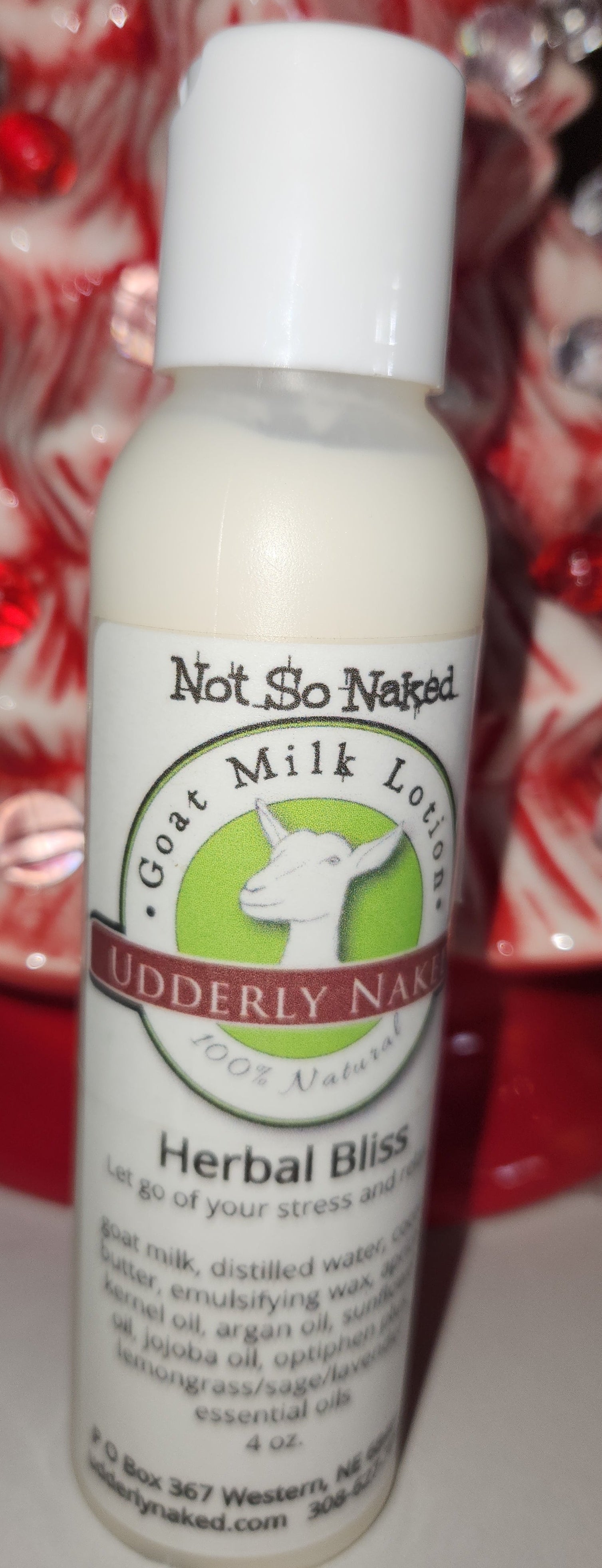Udderly Naked Goat Milk Lotion Herbal Bliss UN9
