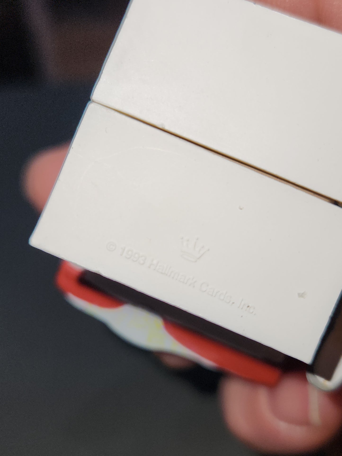 Three Vintage Hallmark Keepsake Ornaments 1986 Treetop Trio  1993 Peep Inside Birdhouse  1992 Egg Nog Nest