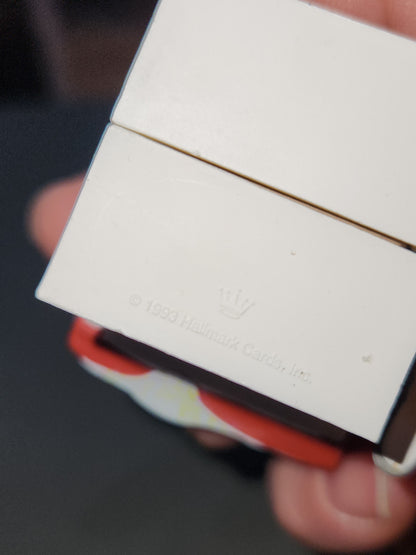 Three Vintage Hallmark Keepsake Ornaments 1986 Treetop Trio  1993 Peep Inside Birdhouse  1992 Egg Nog Nest