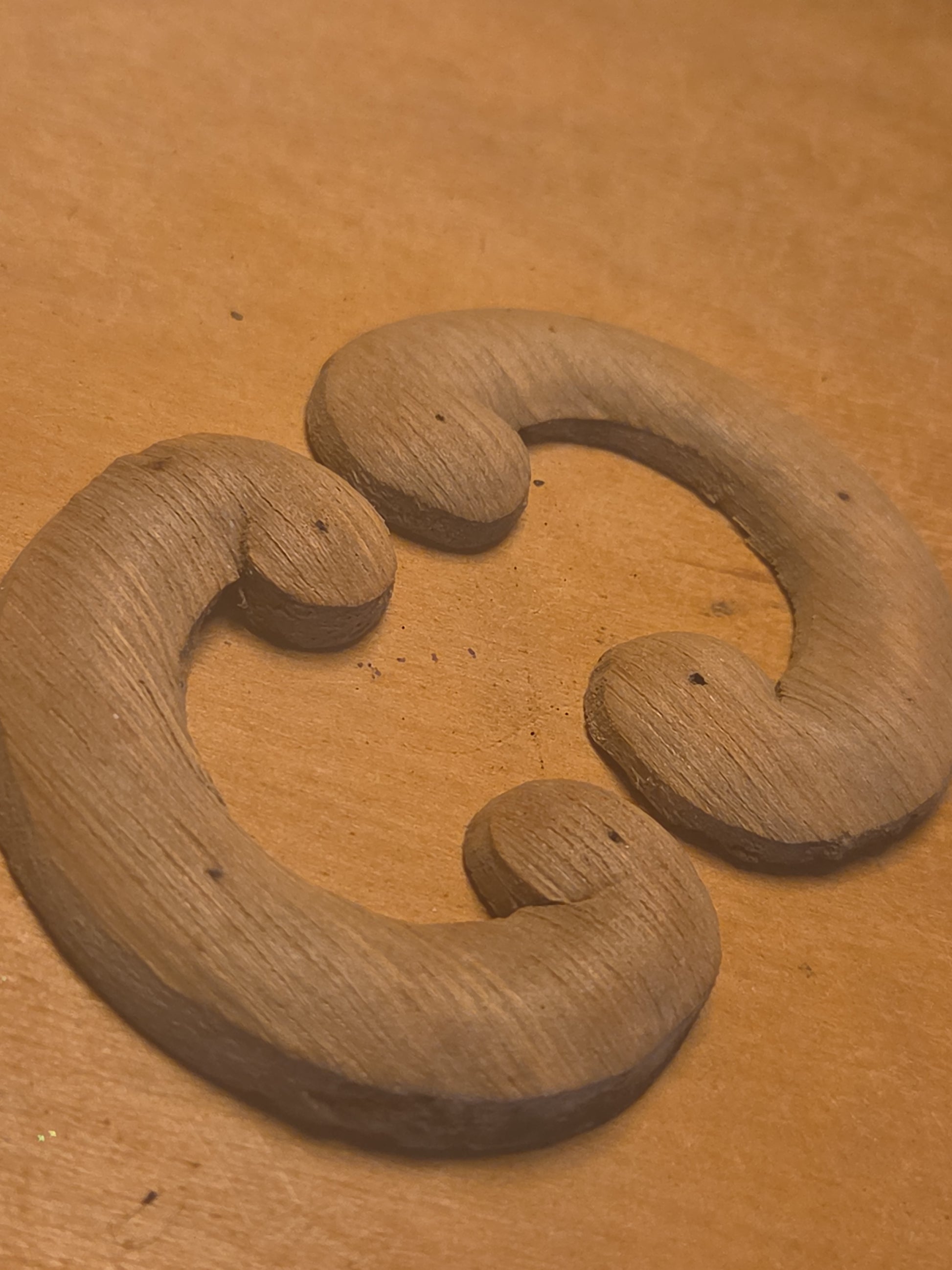 Antique Wooden Furniture Applique Set of 2 AS IS (Copy 4)