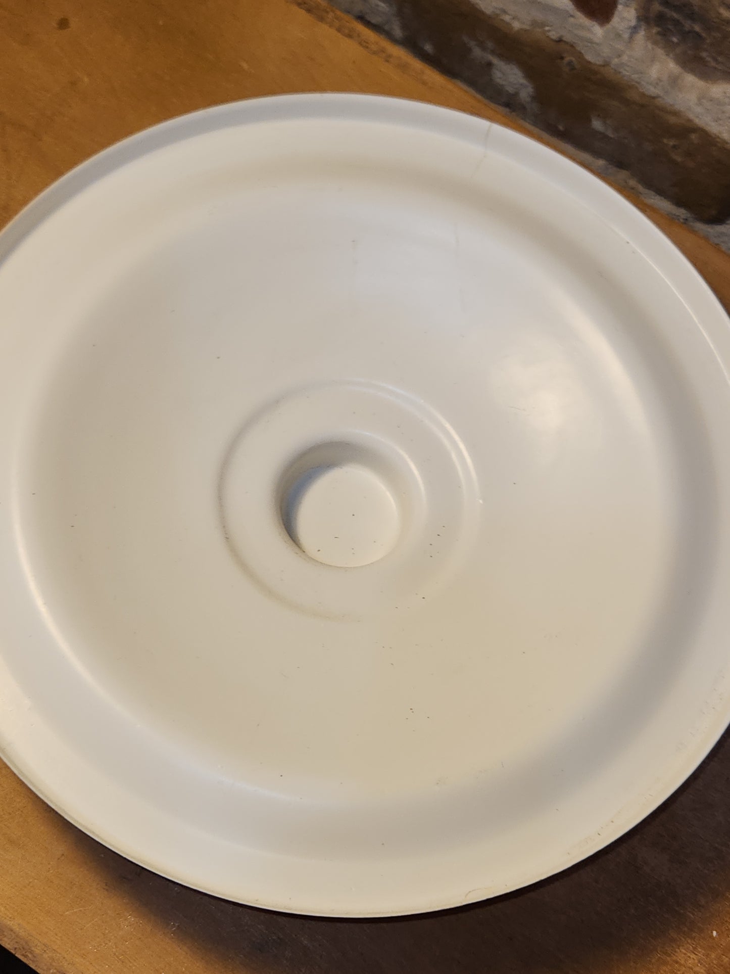 Vintage Enamel Columbian Chamber Pot Lid Handle USA ew113