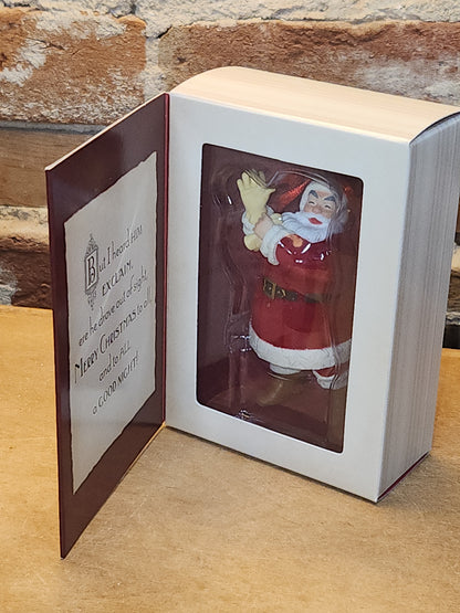 Vintage Hallmark Keepsake Ornament Twas the Night Before Christmas Clement C. Moore 2001 ho801