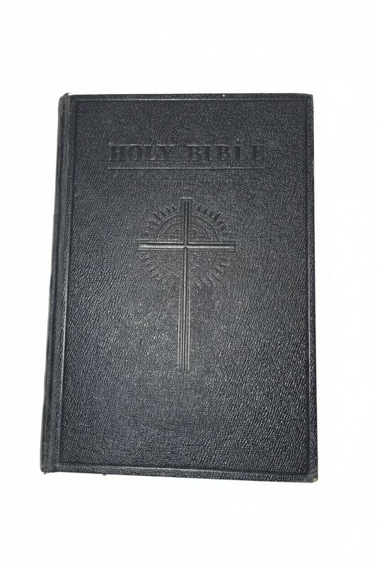 Vintage Hardcover Holy Bible New Catholic Edition 1954 vb83