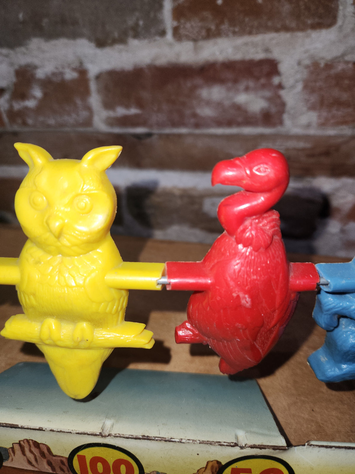 Vintage Marx Spinning Shooting Target Tin Game Toy 1960s vt76