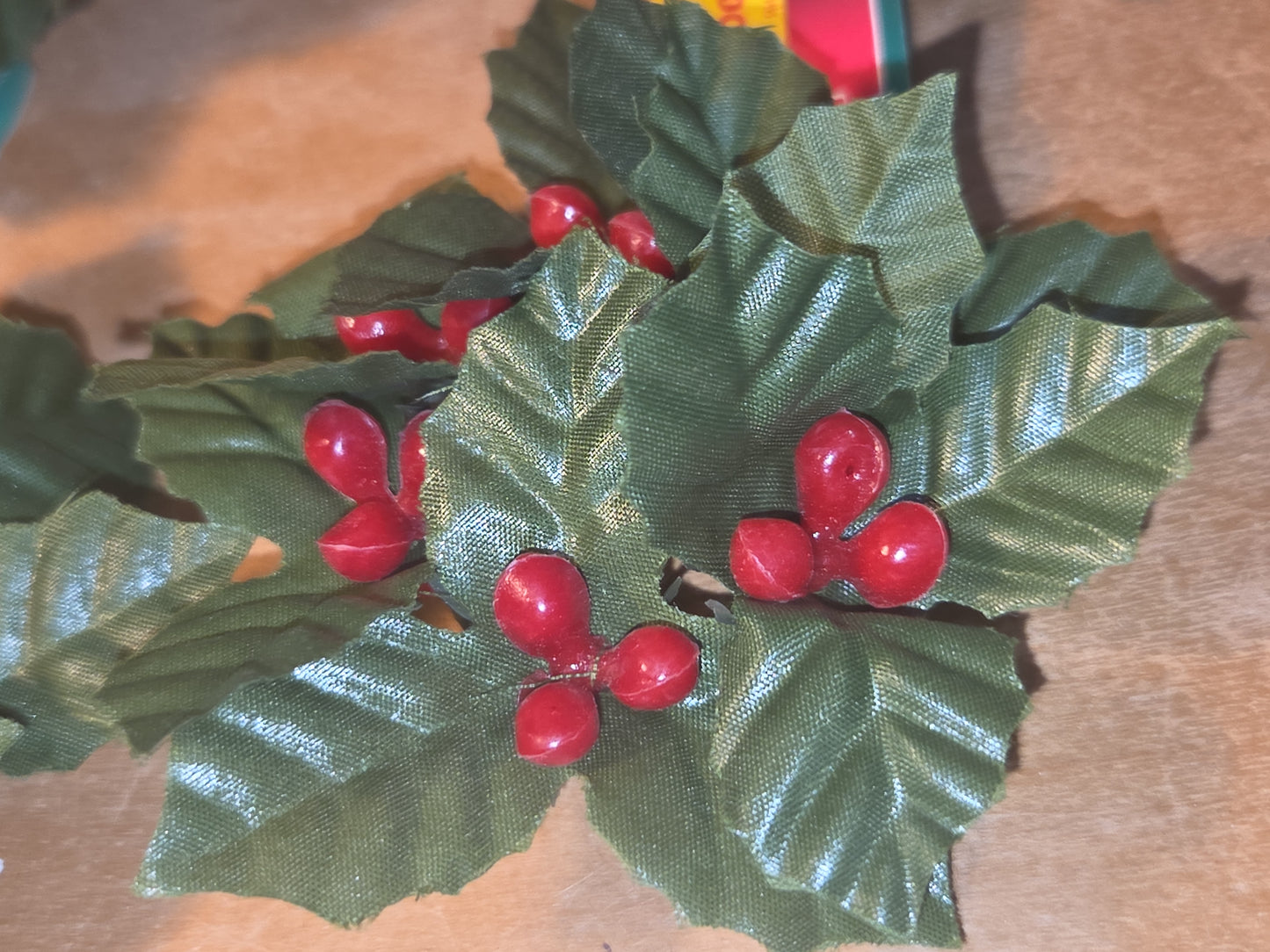 Vintage Joybrite Christmas Mini Candle Rings Holly Berries Lot of 6 New Old Stock (Copy)