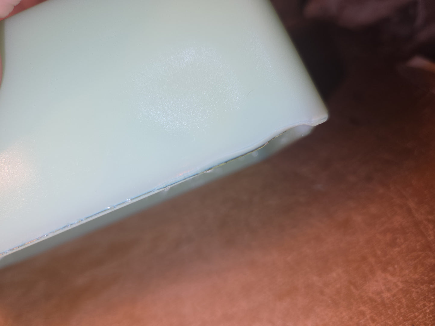 Vintage Uranium Jadeite Jeannette Butter Cover Only AS IS Chips vug66