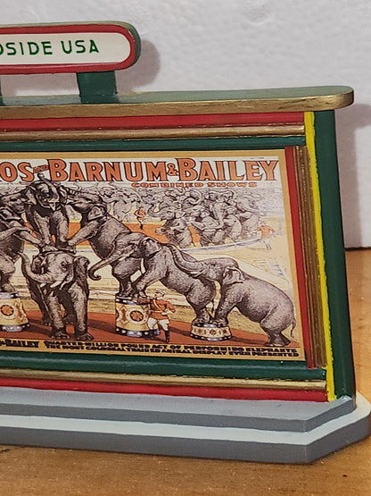 Vintage Lefton Roadside USA Billboards Ringling Brothers Barnum & Bailey #10520 1996 bb7