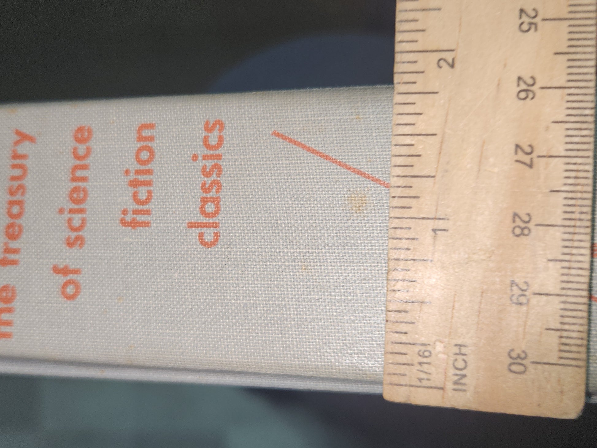 Vintage Hardcover The Treasury of Science Fiction Classics Harold Kuebler Hanover House NO Dust Jacket 1954 vb91
