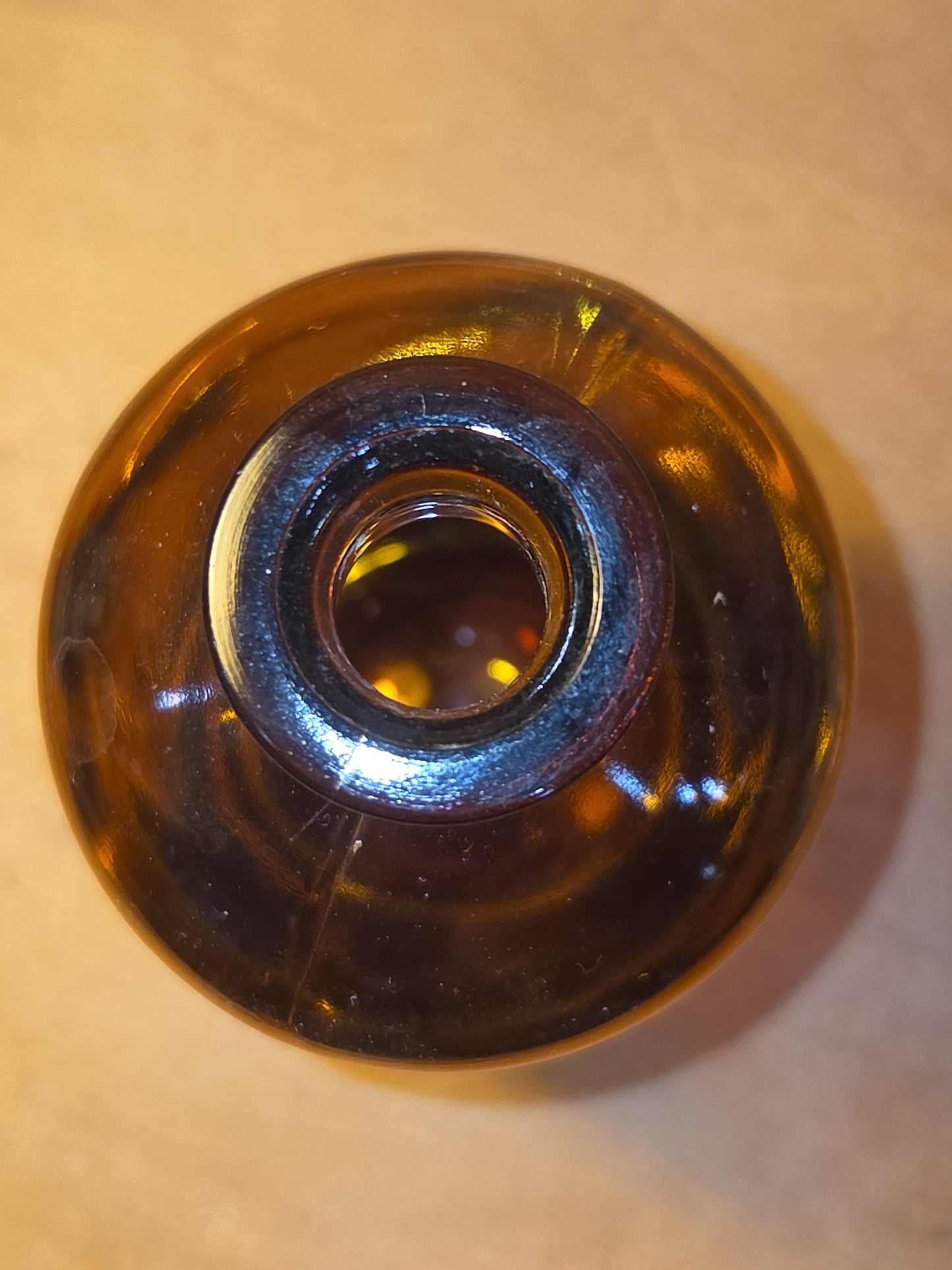 Vintage Medicine Bottles Owens-Illinois Glass Company Amber Glass vmb08