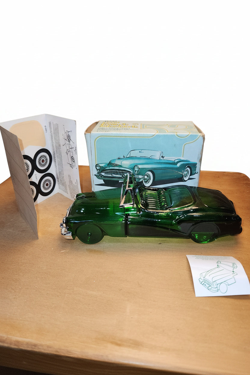 Vintage Avon 1953 Buick Skylark Clint After Shave With Unused Stickers and Original Box CLEARANCE av489
