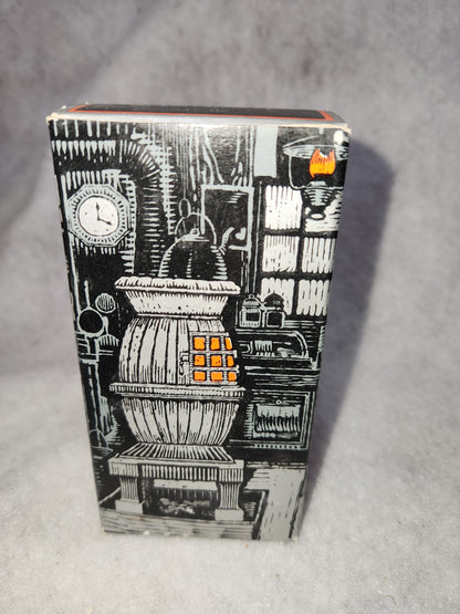 Vintage Avon Pot-Belly Stove Bravo After Shave EMPTY Original Box av655