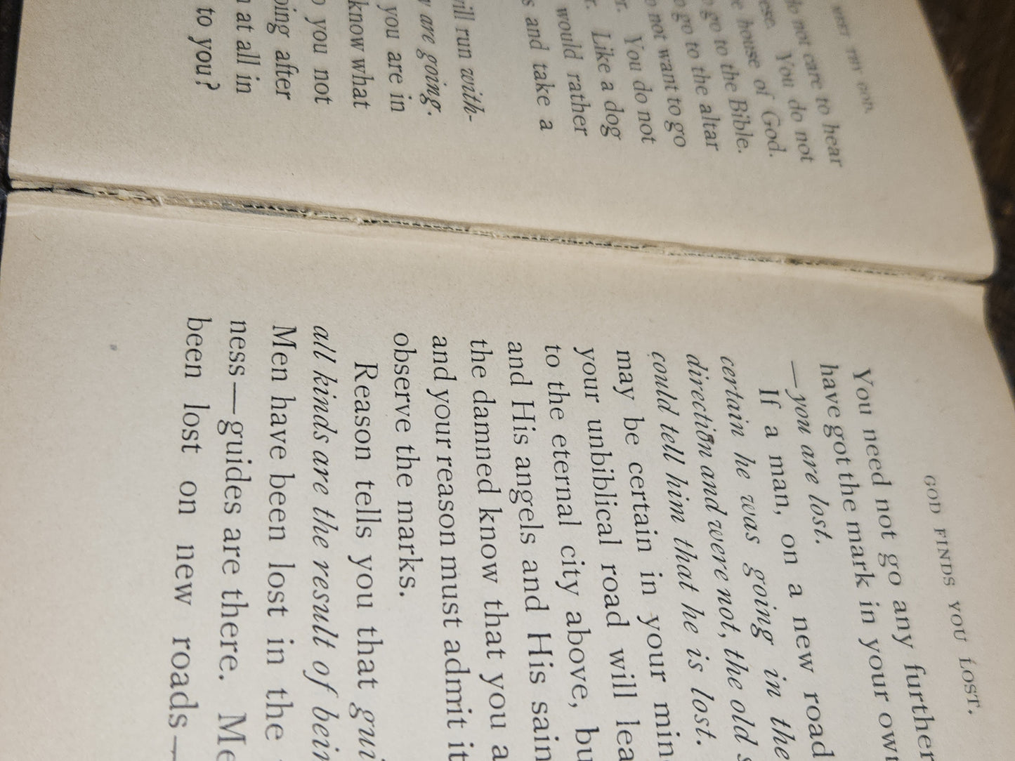 Antique Hardcover Small book Prepare To Meet Thy God by Pastor Simon P. Long The Lutheran Book Concerns vb55
