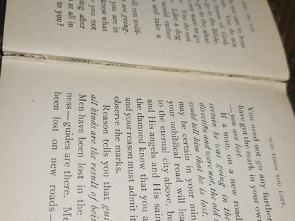 Antique Hardcover Small book Prepare To Meet Thy God by Pastor Simon P. Long The Lutheran Book Concerns vb55