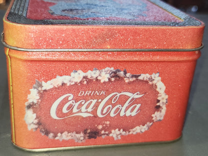 Vintage Tin Coca-Cola Red Pam Renfroe 1997 cct76