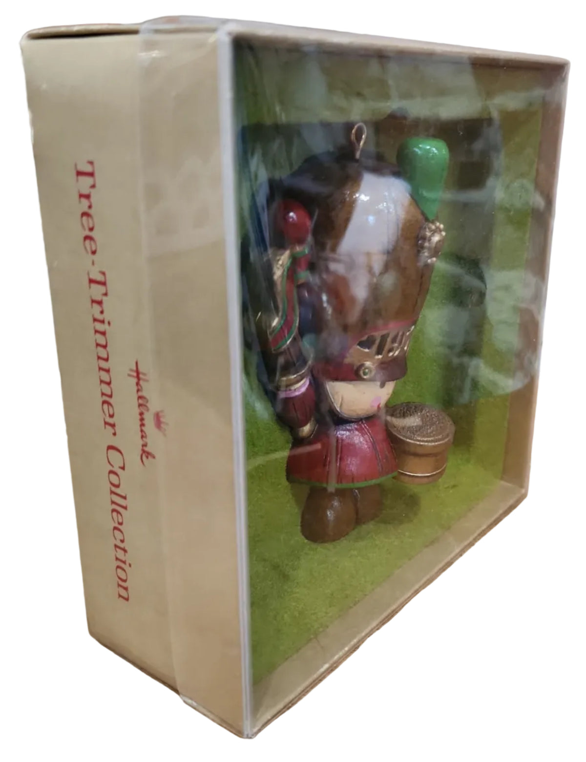 Hallmark 1976 Drummer Boy Christmas Ornament Vintage Drum Toy Soldier w/Box