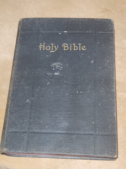 Vintage Hardcover Holy Bible National Bible Press vb99