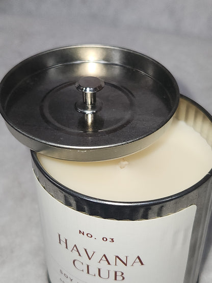Home Accents Soy Wax Candle 10 oz Havana Club hcc