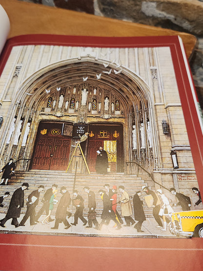 Norman Rockwell's Christmas Book Revised and Updated Edition 8 Frameable Prints bk010