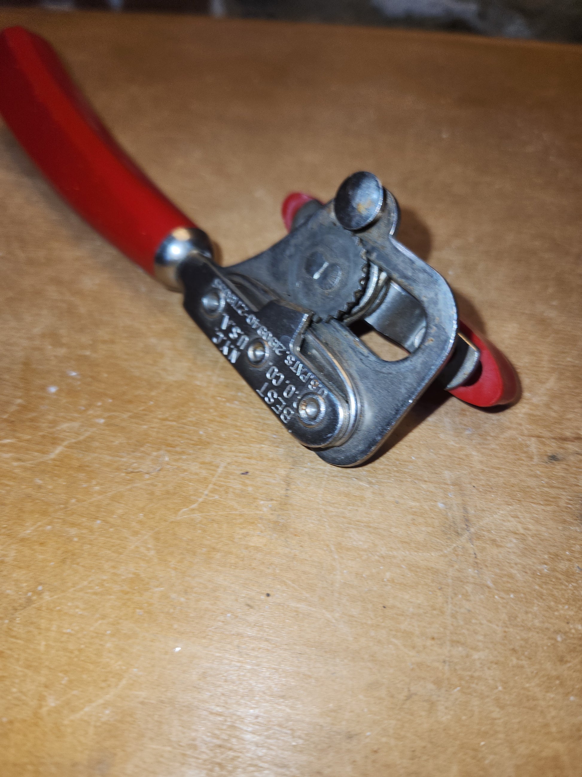 Vintage Manual Hand-crank Can Opener Best Co. N.Y.C U.S.A US Pats. 2190940-2718055 kt60