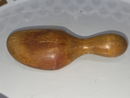 Antique Wooden Foot-Form Pat Nov 1907 Sock Darner Hand Stiching Knitting Vintage vss7