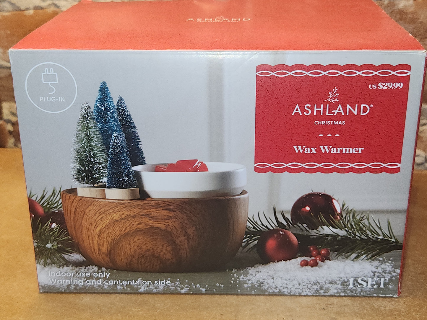 Wax Warmer with Removeable Wax Bowl add Doliday Seasonal Decor