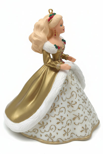 Vintage Hallmark Keepsake Ornament Holiday Barbie 2nd in Holiday BARBIE Series 1994 Hob6